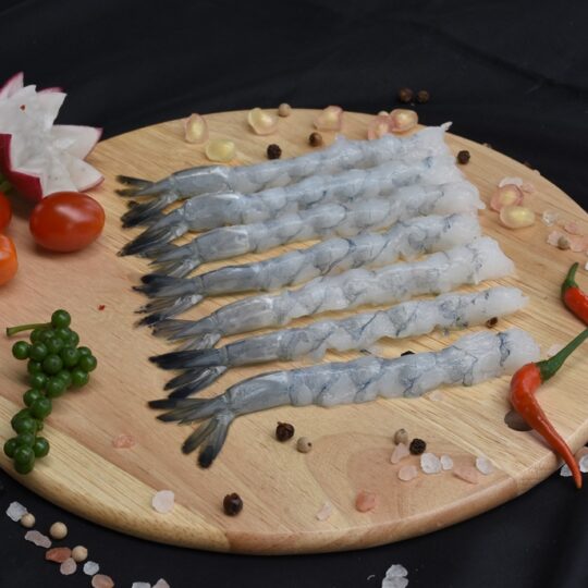 Frozen Nobashi Van. Shrimp