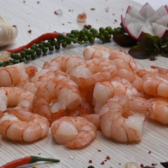 Frozen cooked PD BT. Shrimp