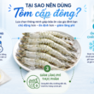 Tại sao nên dùng tôm cấp đông và 5 lợi ích thực tế