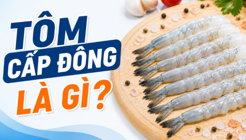 Tôm thẻ cấp đông là gì và cách chọn tôm chất lượng
